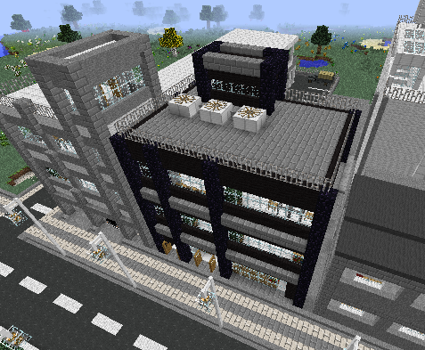 3階建てビルその2 Mod日記 みね缶 Minecraft マインクラフト Mod解説 攻略サイト